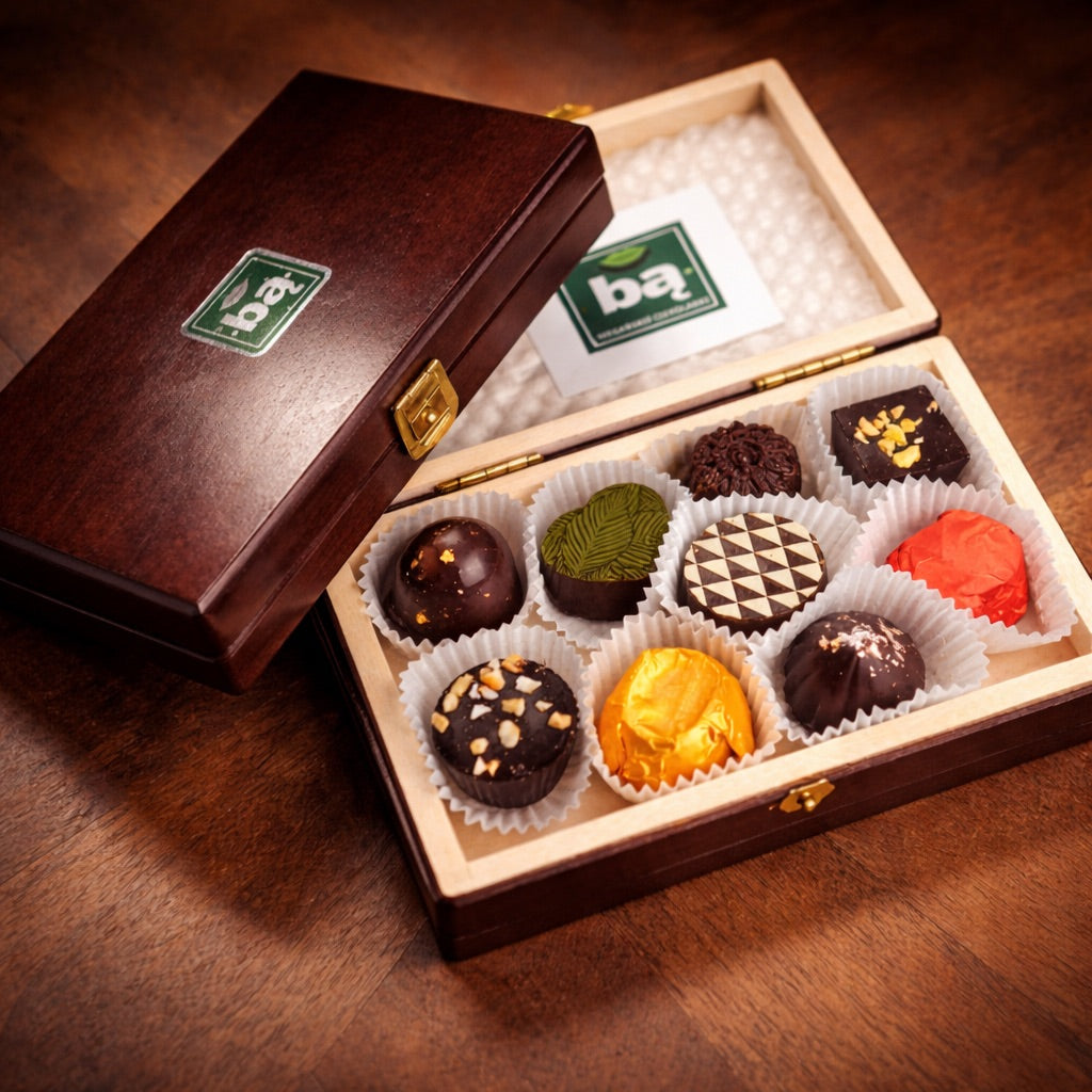 Czekoladki •Bą• WOOD 9 szt.